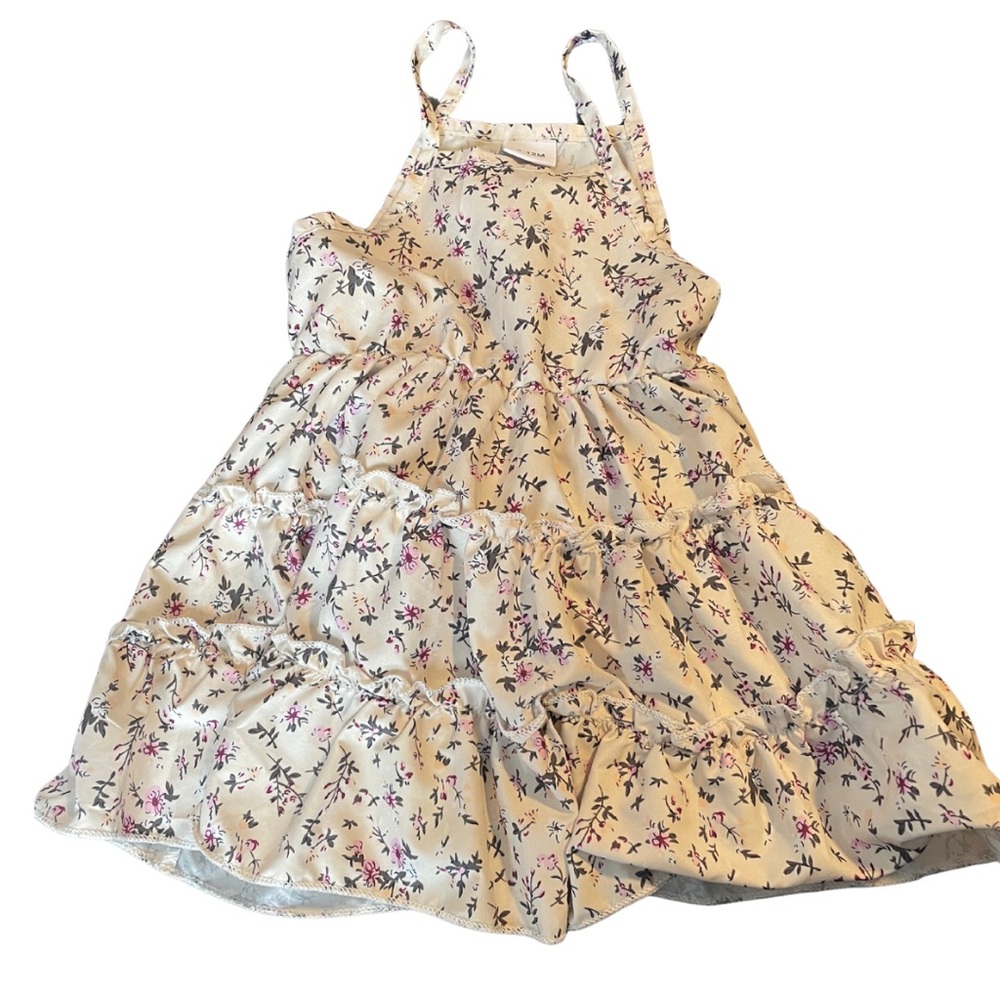 Floral Tiered Ruffle Dress